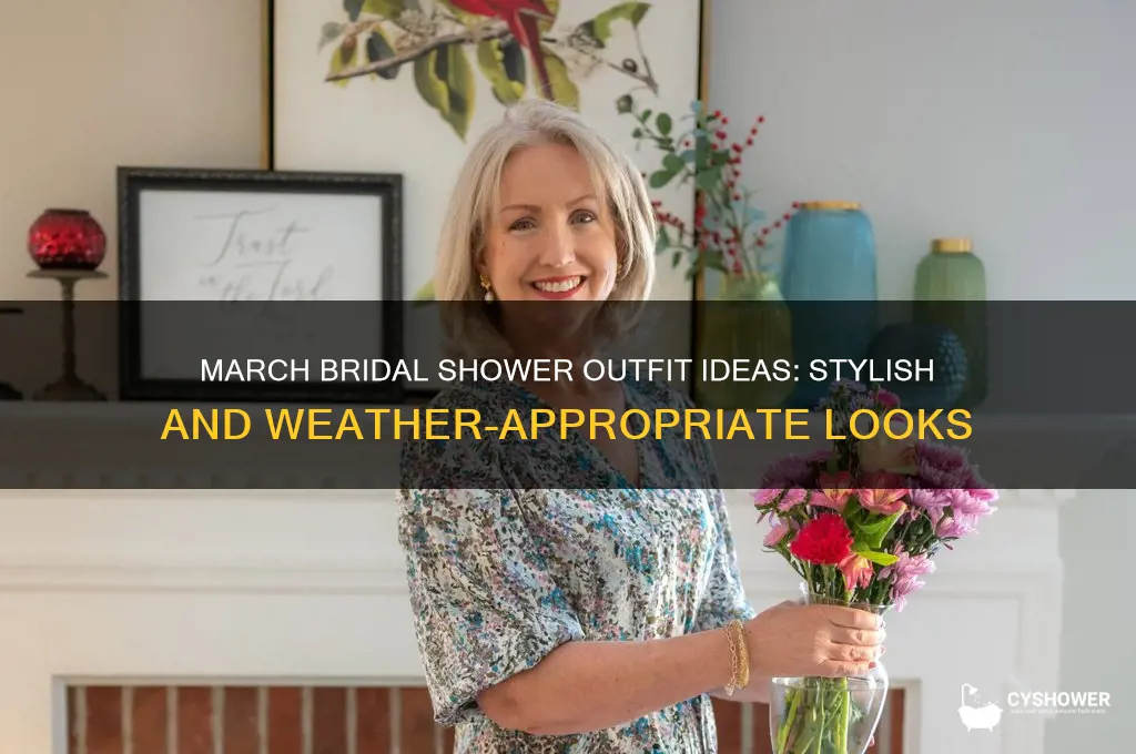 what do i wear to a bridal shower in march