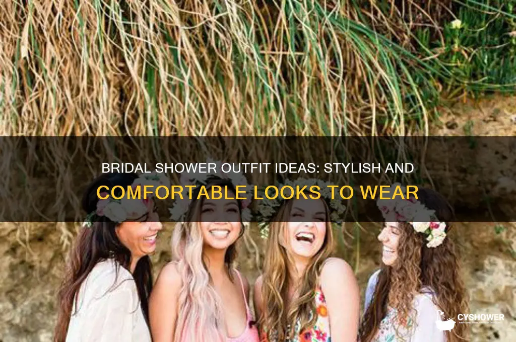 what do i wear to a bridal shower