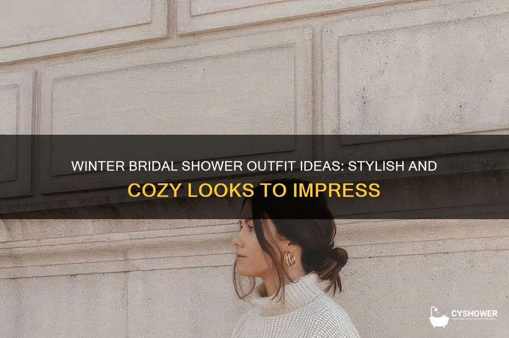 what do i wear to a winter bridal shower