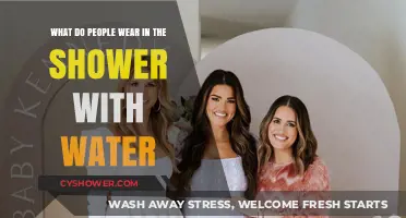 Shower Attire: What People Wear in the Water Explained
