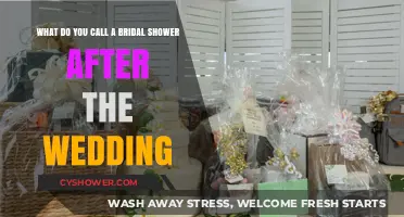 Post-Wedding Bridal Shower: Celebrating Love After the 'I Do