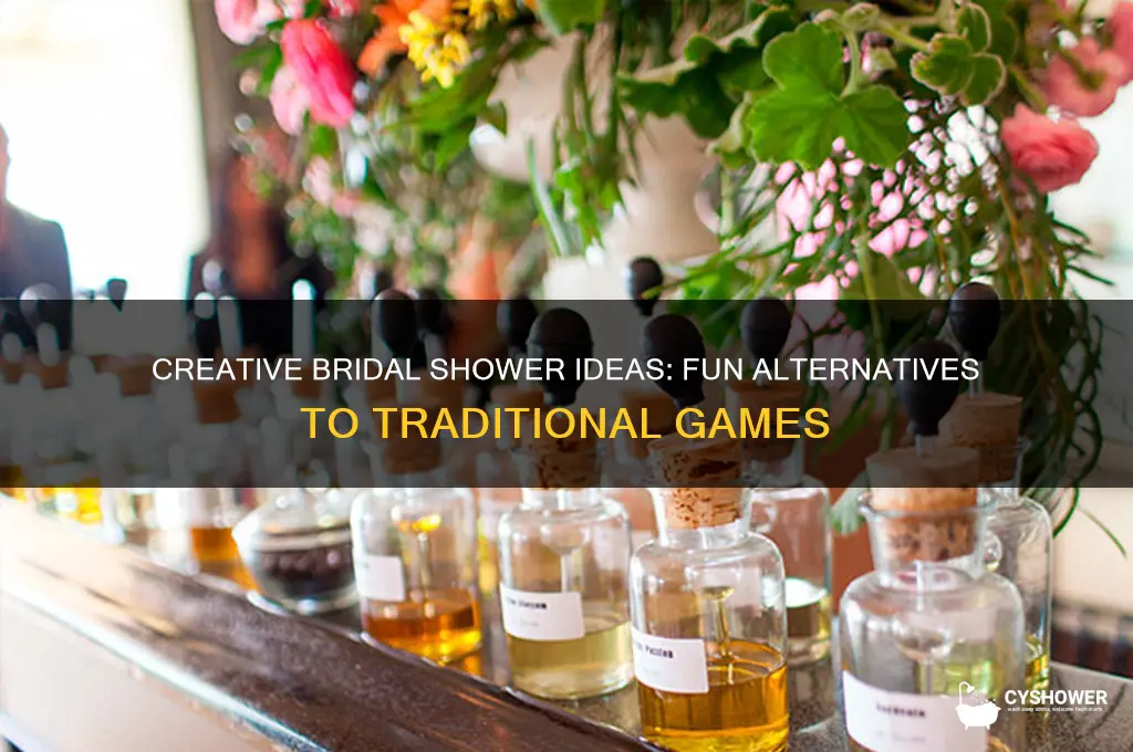 what do you do at a bridal shower without games