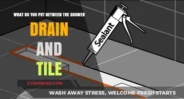 Shower Drain and Tile: Essential Materials for a Watertight Seal