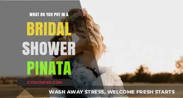 Creative Filler Ideas for a Bridal Shower Piñata Surprise