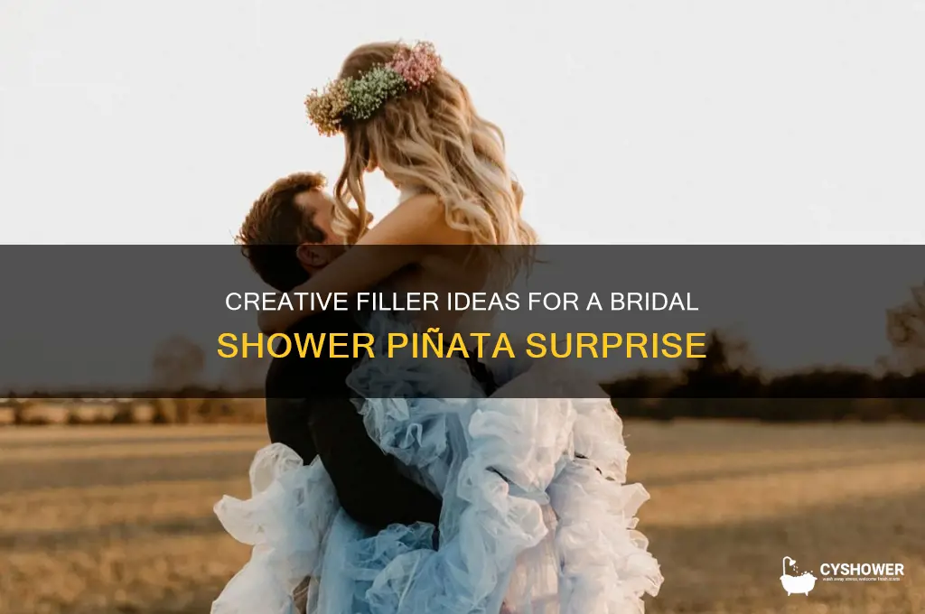 what do you put in a bridal shower pinata