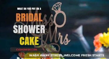 Sweet Ideas: Bridal Shower Cake Toppings and Decorations