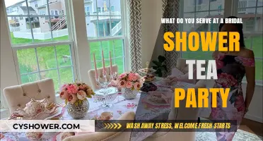 Elegant Tea Party Treats and Ideas for a Bridal Shower