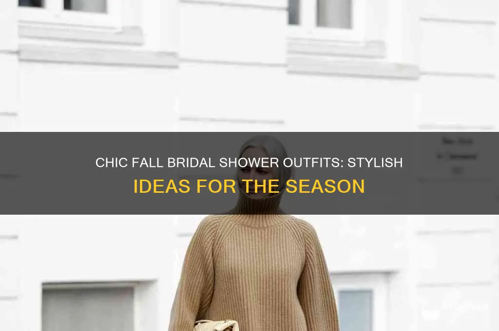 what do you wear to a fall bridal shower
