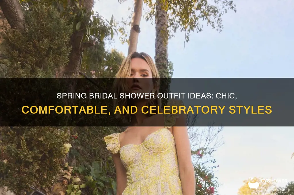 what do you wear to a spring bridal shower