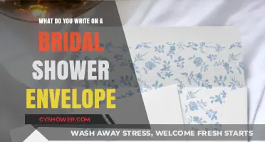 Perfect Bridal Shower Envelope Wording: Tips for Thoughtful and Elegant Messages