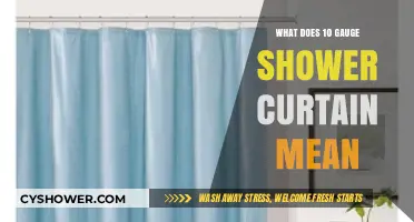 Understanding 10 Gauge Shower Curtain Thickness and Quality Explained