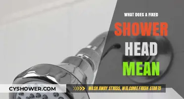 Understanding Fixed Shower Heads: Definition, Benefits, and Installation Tips