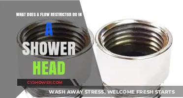 How Flow Restrictors Save Water and Control Shower Pressure