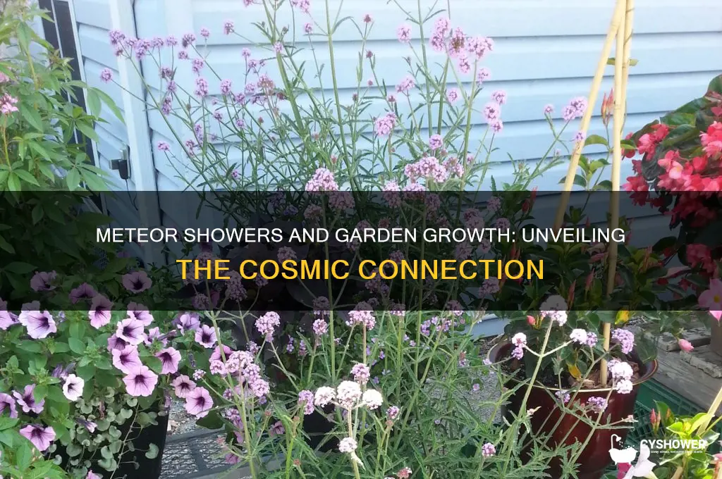 what does a meteor shower do in grow a garden