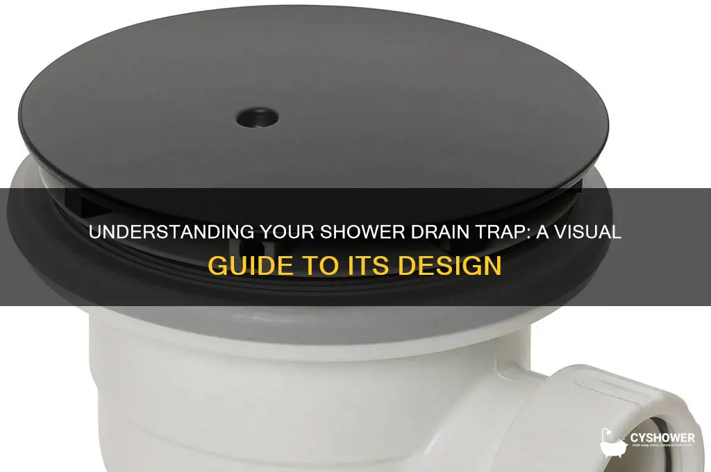what does a shower drain trap look like