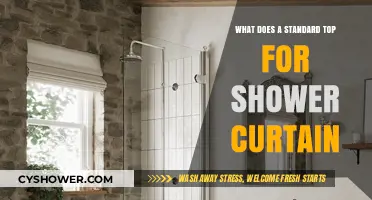 Understanding the Standard Size for Shower Curtain Tops
