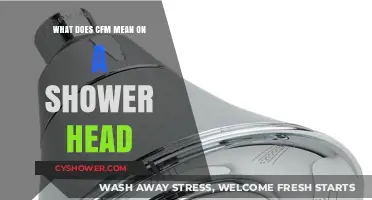 Understanding CFM on Shower Heads: What It Means and Why It Matters