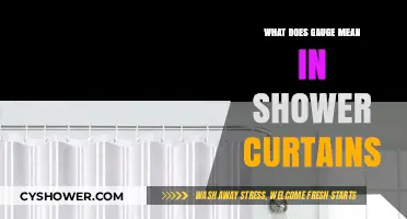 Understanding Shower Curtain Gauges: A Guide to Choosing the Right Fit