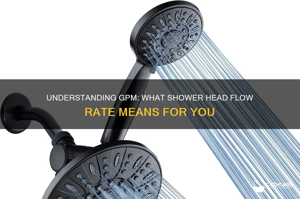 what does gpm mean for a shower head
