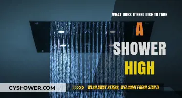 Showering While High: Sensory Experiences and Unexpected Insights