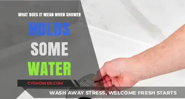 Why Your Shower Holds Water: Causes and Quick Fixes Explained