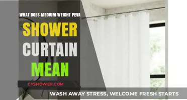 Understanding Medium Weight PEVA Shower Curtains: Benefits and Uses