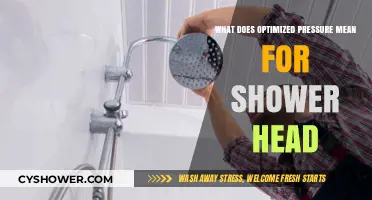 Understanding Optimized Pressure for a Perfect Shower Head Experience