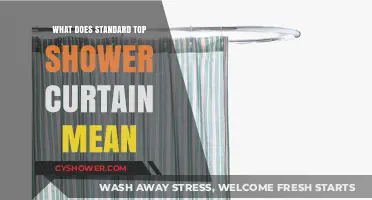 Understanding Standard Top Shower Curtain: Definition, Sizes, and Benefits