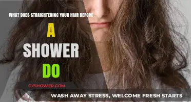 Why Straightening Hair Before Showering Causes Damage and Frizz