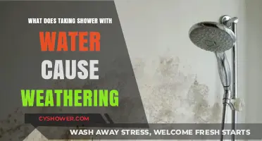 How Showering with Water Accelerates Weathering: Surprising Insights