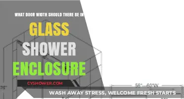 Choosing the Right Glass Shower Door Width for Comfort and Safety