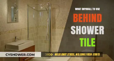 Choosing the Right Drywall for Shower Tile Installation: A Guide