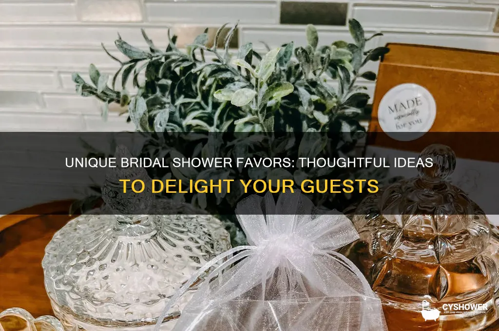what favors to get for bridal shower