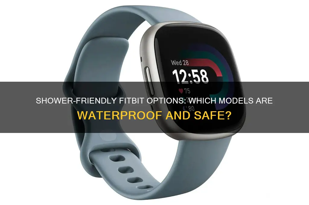 what fitbit can i wear in the shower