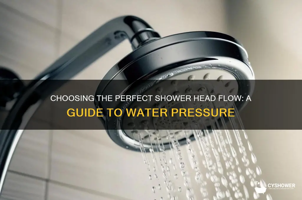 what flow should i get in a shower head