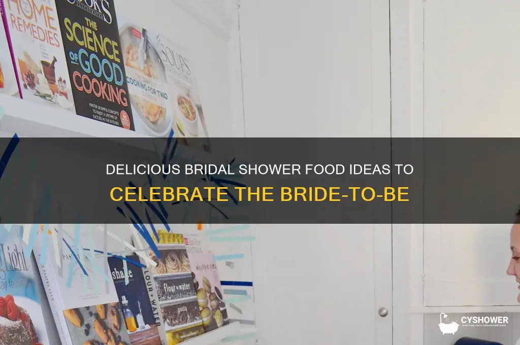 what food do you have at a bridal shower