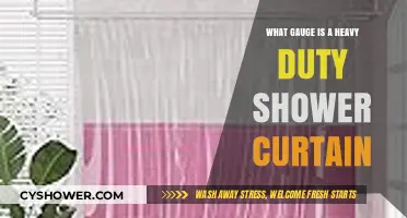 Heavy Duty Shower Curtain Gauge Guide: Choosing the Right Thickness