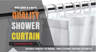 Motel Quality Shower Curtain Gauge: What You Need to Know