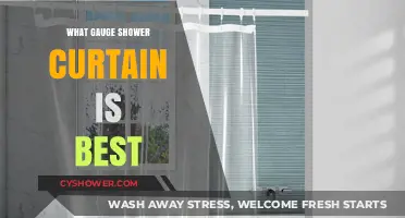 Choosing the Perfect Shower Curtain Gauge for Your Bathroom
