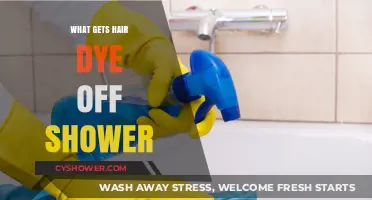 Effective Ways to Remove Hair Dye Stains from Your Shower