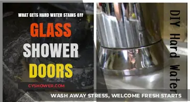 Effective Ways to Remove Hard Water Stains from Glass Shower Doors