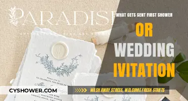 Shower or Wedding Invite: Which Should You Send First?