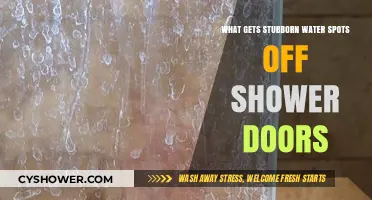 Effective Solutions to Remove Stubborn Water Spots from Shower Doors