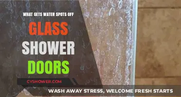 Effective Ways to Remove Water Spots from Glass Shower Doors