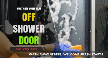 Effective Ways to Remove White Film from Your Shower Door