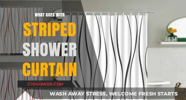 Striped Shower Curtain Styling: Perfect Pairings for a Chic Bathroom