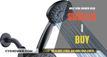 Choosing the Right GPM Shower Head: A Buyer's Guide