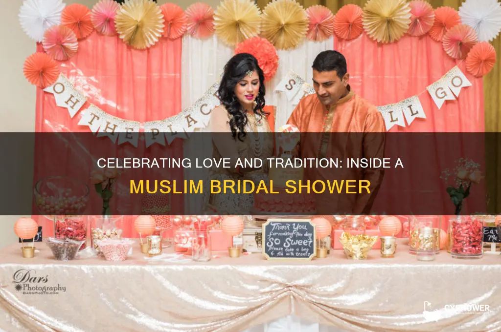 what happens at a muslim bridal shower