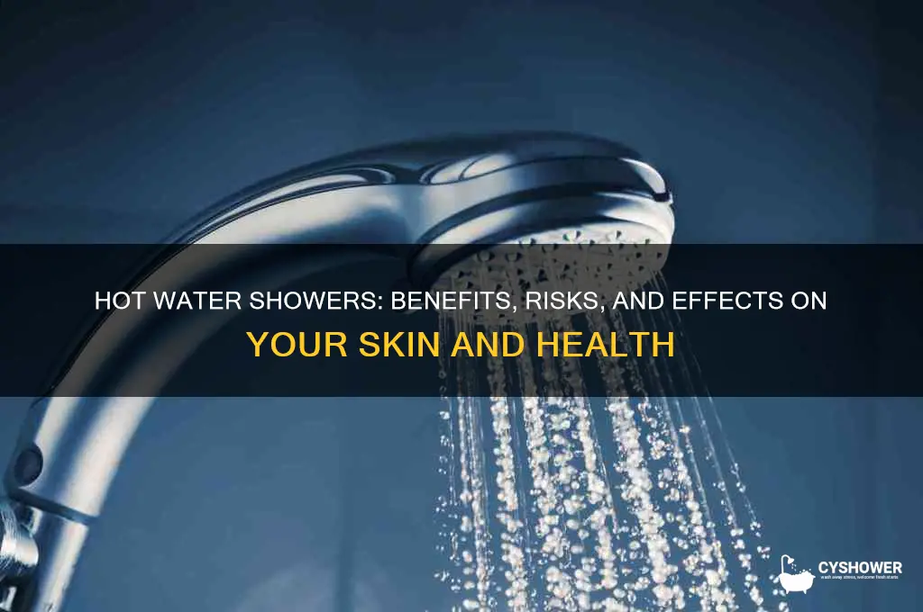 what happens if you shower in hot water