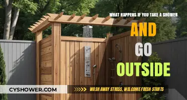 Shower Then Step Out: Surprising Effects of Getting Wet and Going Outside